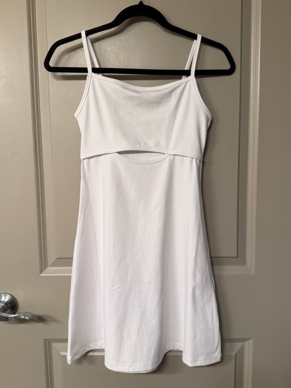 Wild Fable White Keyhole Cutout Dress